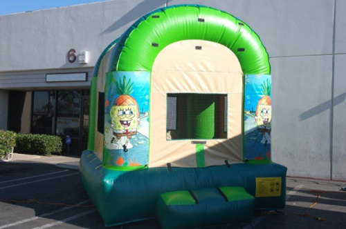 Bouncer Spongebob Christmas Inflatable