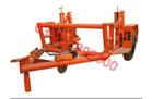 Hydraulic cable drum trailer