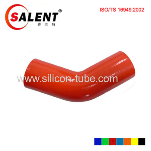 high performance 45 degree elbow Silicone hose