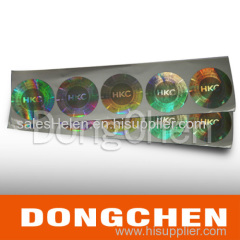 2013 cheap custom make hologram stickers