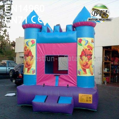 Blue Inflatable Bounce House Winnie