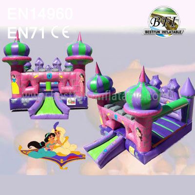 New Design Inflatable Aladdin Princess Castles