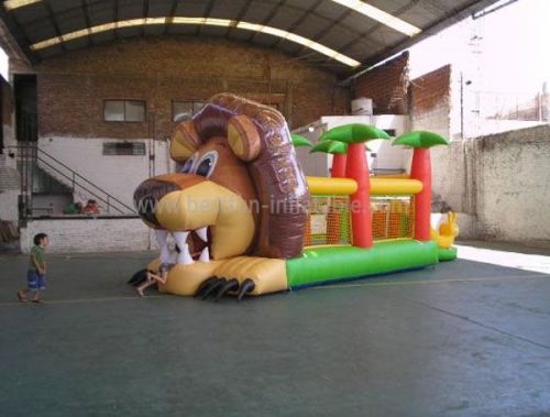 Lion Inflatable Bouncer House For Kids Party