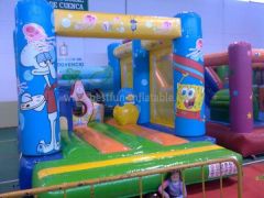 Spongebob Inflatable Moonwalks For Kids