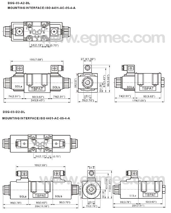 Yuken DSG-03 Hydraulic Directional Control Valve