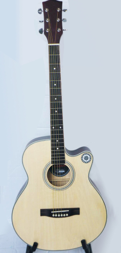 40" guitar model zp4011 top: basswood, back and side:basswood, neck:mahogany,