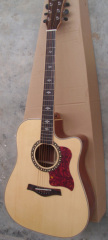 41" guitar model ZP280CSE top:solid engelmann spruce(A),side and back:Sapele