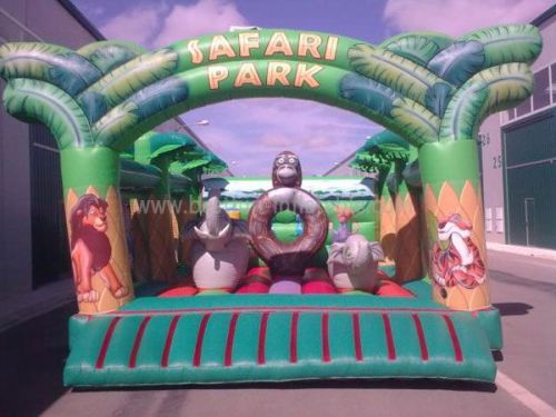 Jungle Theme Inflatable House