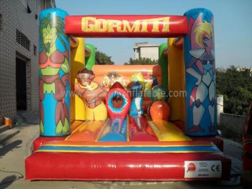 Full Printing Blow Up Bounce House Gormiti