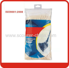 New design Simpleness Yellow and Blue color cotton wet mop