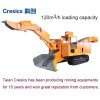 120CBM/H hydraulic crawler mining backhoe loader