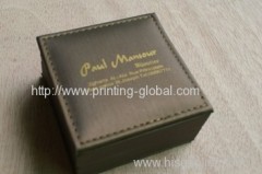 Hot stamping film for leather jewelry box