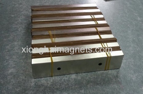 China manufacturer and exporter with Sintered Neodymium(NdFeB) Block Rare Earth Magnet Grade N42