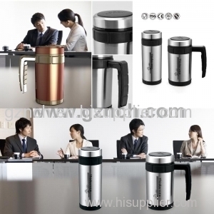 double layer stainless steel office cup ,auto.cup for gift