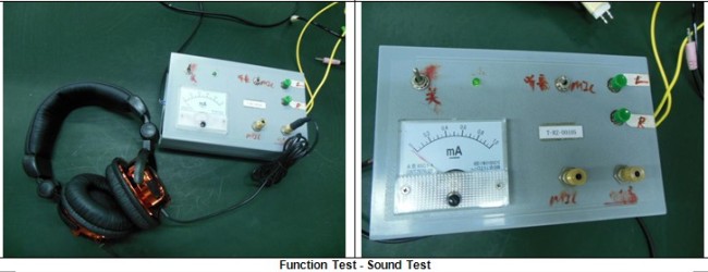 Head Phone Pre-shippment Inspection