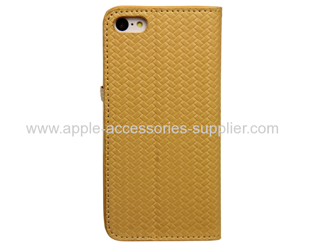 iphone 5C leather case, Flip case for iPhone 5C 