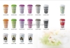 Ceramic cup mug wholesale advertising Chunxiao series of high-quality multi-color double insulation cup of Starbucks