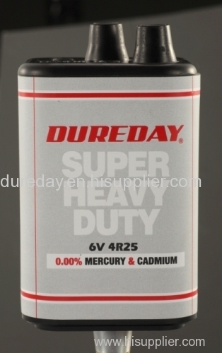 6V carbon dry cell battery(4R25)
