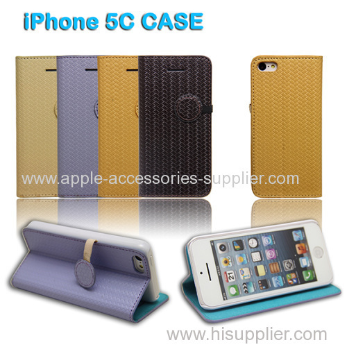 iphone 5C leather case, Flip case for iPhone 5C