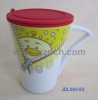 Hot -selling Ceramic Cup with Sharp Handle