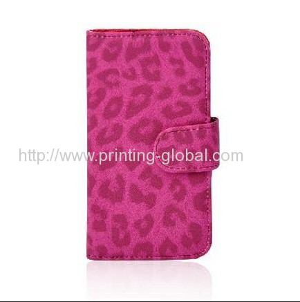 Heat transfer films for leather phone case