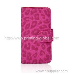 Heat transfer films for leather phone case