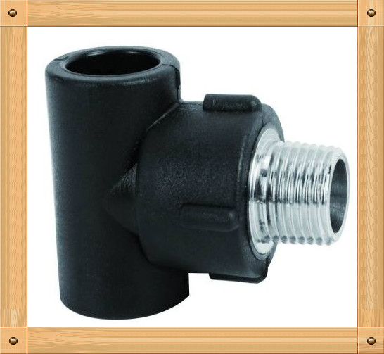 HDPE male Tee HDPE 100 plumbing materialFrom China PE Butt Welding fittings