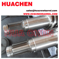 Extruder conical twin screw and barrel in Zhoushan