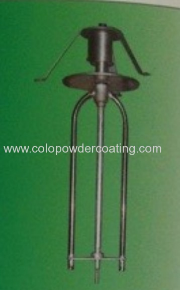 Highest power recovery manual powder coating booth