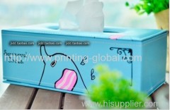 Hot stamping film for PU tissue box