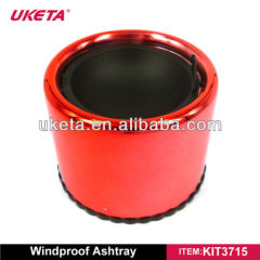 Round Metal Windproof Ashtray