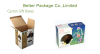 Cardboard corrugated display packaging