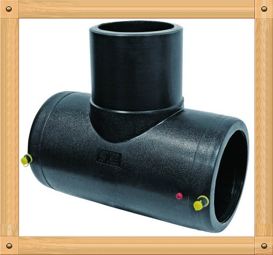 HDPE Electrofusion Tee 90D HDPE water supply fittings from China