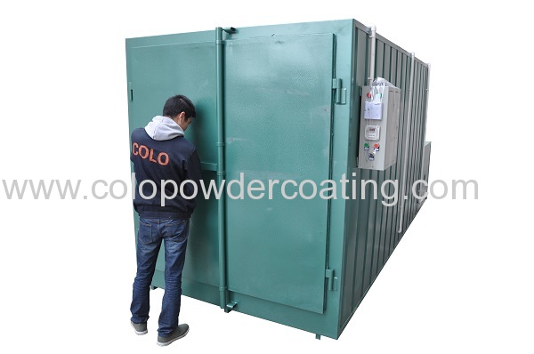 detachable powder paint booth