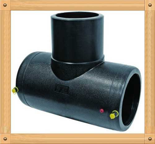 2013 hot sale HDPE Electrofusion Tee 90D HDPE water supply fittings from China