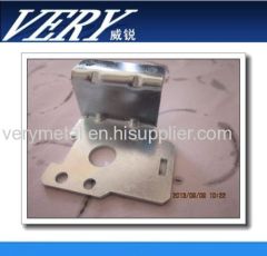 18GA galvanized steel snap lock stamping parts with thickness1.31mm