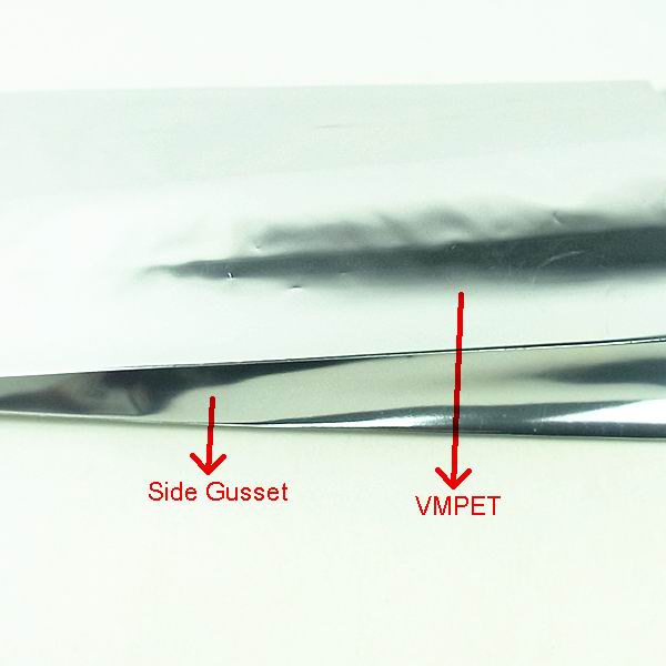 Foil Side Gusset Bag for Coffee Tea