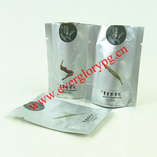 aluminum foil tea stand up pouch