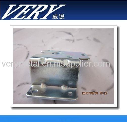 18GA galvanized steel snap lock stamping parts with thickness1.31mm