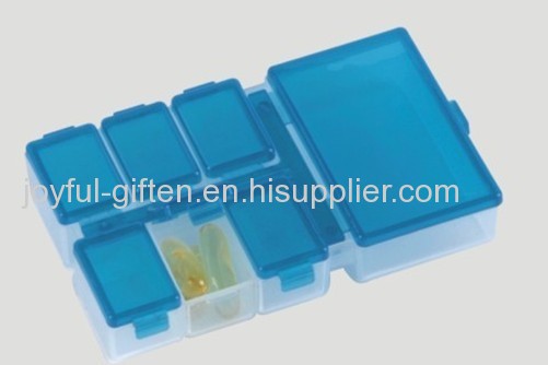 Promotional Plastic Portable 2 Case Medicine box