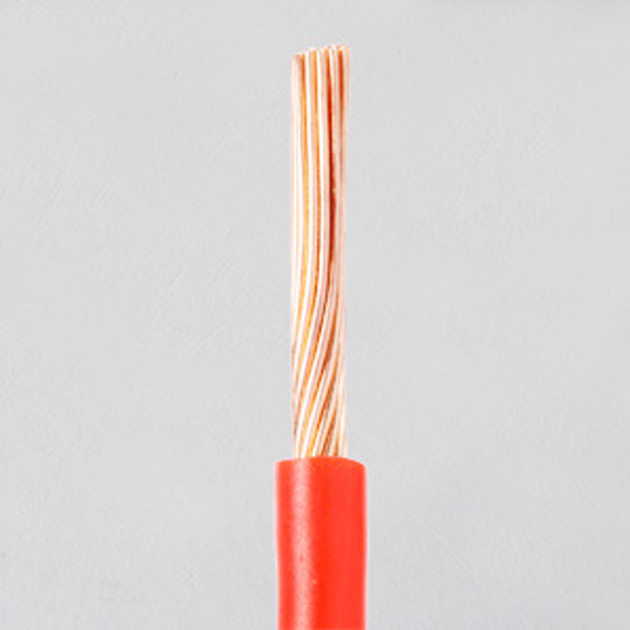 Heat resistant copper conductor PVC insulated wires at 90℃