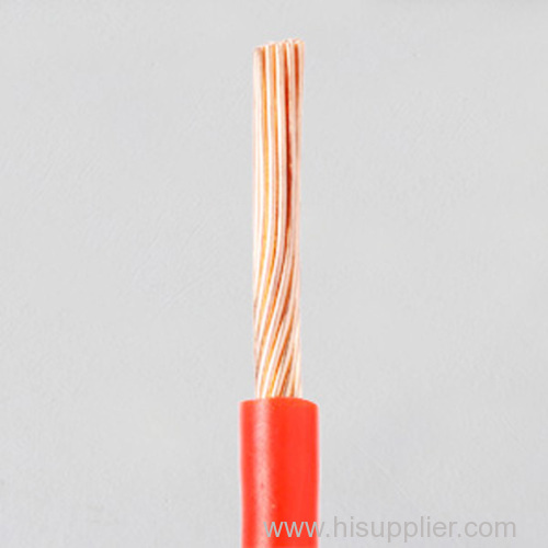Heat resistant copper conductor PVC insulated wires at 90℃