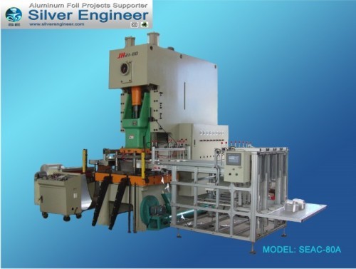 aluminium foil container making machine