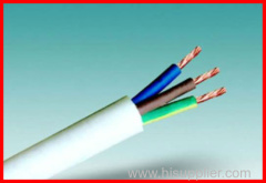 Copper conductor PVC insulated PVC sheathed round electrical wire