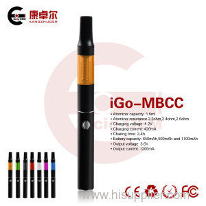 E-Cigarette with Changeable Atomizer Coil