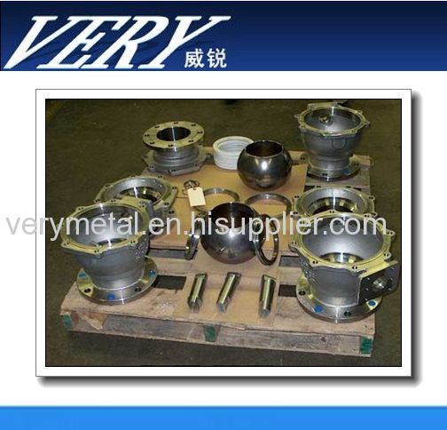 steel flange with outer circlip groove stainless steel SS304 high quality