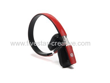 2013 Monster Beats by Dr.Dre DS610 Stereo Bluetooth Over-Ear Headphones Red