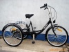 24inch cargo tricycle three wheel bike with 6speed