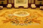 Nylon VS Wool Patterns Hand Knotted Carpet For Hotel Banquet Hall