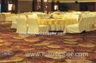 Hotel Hall Wilton Woven Carpet With Polyester PP Material Patterns